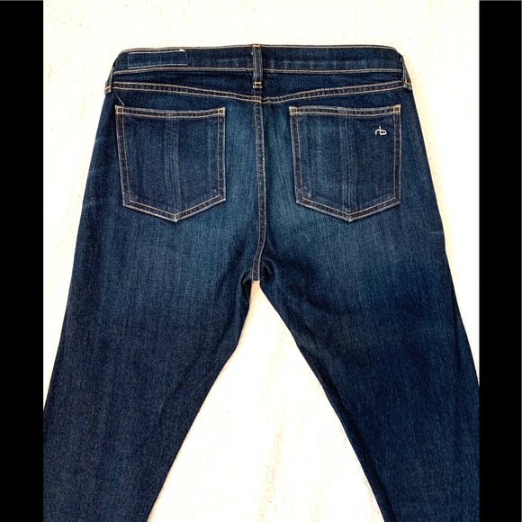 Rag and Bone Skinny Dorset Jeans Blue 28 - Picture 13 of 13